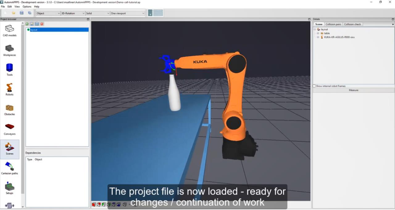 0.1、AUTOMAPPPS機器人編程教程-如何在Automappps中加載項目